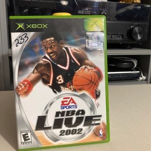 NBA Live 2002 - Original Xbox Game - Complete